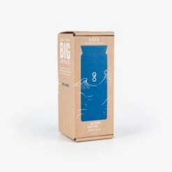 Iron Heart X Ocean Bottle 350ml Stainless Steel Brew Flask -Denim Clothing-Iron Heart International IHxOB 02 BLU 8