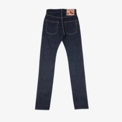 14oz Iron Heart X SJF Selvedge Denim Slim Tapered Cut Jeans - Indigo -Denim Clothing-Iron Heart International IHxSJF 777 4