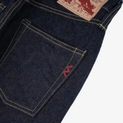 14oz Iron Heart X SJF Selvedge Denim Slim Tapered Cut Jeans - Indigo -Denim Clothing-Iron Heart International IHxSJF 777 7