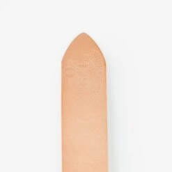 OGL Single Prong Copper Garrison Buckle Leather Belt - Natural 9 OGL Single Prong Copper Garrison Buckle Leather Belt - Natural -Denim Clothing-Iron Heart International OGL BELT COP NAT 3