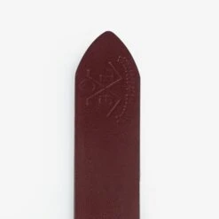 OGL Single Prong Copper Garrison Buckle Leather Belt - Full Dyed Brown -Denim Clothing-Iron Heart International OGL BELT FULL COP BRN 3