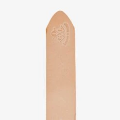 OGL Single Prong Brass Roller Buckle Leather Belt - Natural 10 OGL Single Prong Brass Roller Buckle Leather Belt - Natural -Denim Clothing-Iron Heart International OGL BELT ROLL NAT 3