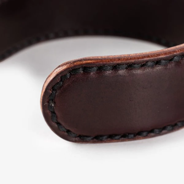 OGL Brave Shell Cordovan Wrist Cuff - No. 8 4 OGL Brave Shell Cordovan Wrist Cuff - No. 8 - Image 2