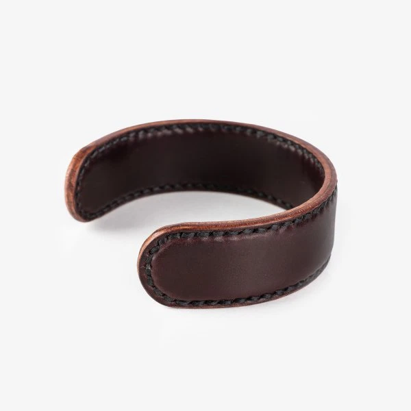 OGL Brave Shell Cordovan Wrist Cuff - No. 8 5 OGL Brave Shell Cordovan Wrist Cuff - No. 8 - Image 3