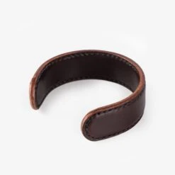 OGL Brave Shell Cordovan Wrist Cuff - No. 8 11 OGL Brave Shell Cordovan Wrist Cuff - No. 8 -Denim Clothing-Iron Heart International OGL BV CUFF NO8 3