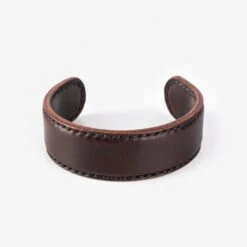 OGL Brave Shell Cordovan Wrist Cuff - No. 8 12 OGL Brave Shell Cordovan Wrist Cuff - No. 8 -Denim Clothing-Iron Heart International OGL BV CUFF NO8 4