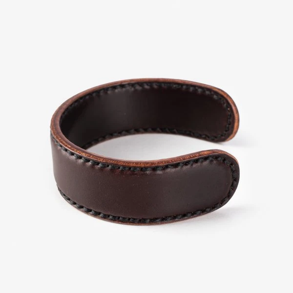 OGL Brave Shell Cordovan Wrist Cuff - No. 8 8 OGL Brave Shell Cordovan Wrist Cuff - No. 8 - Image 6