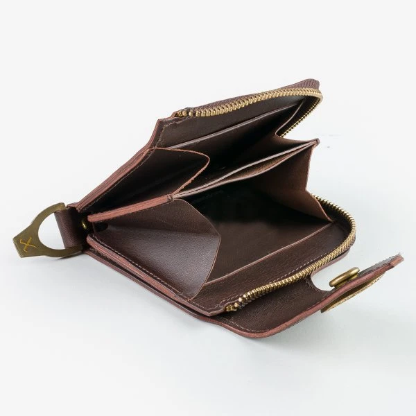OGL Condor Zip Wallet - Brown 4 OGL Condor Zip Wallet - Brown - Image 2
