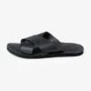 OGL X Dr. Sole Leather Cross Sandals - Black 1 OGL X Dr. Sole Leather Cross Sandals - Black -Denim Clothing-Iron Heart International OGL DRSOLE CROSS BLK