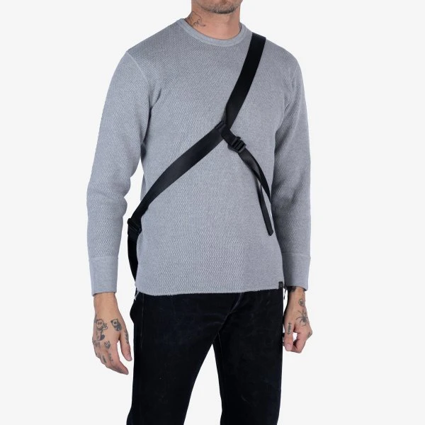 OGL Originale Tech Material Aviator Bag - Black 4 OGL Originale Tech Material Aviator Bag - Black - Image 2