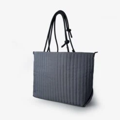 OGL Originale Tech Material Millie Carry-All Tote Bag - Silver -Denim Clothing-Iron Heart International OGL ORI MILLIE CARALL SIL 2