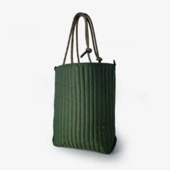 OGL Originale Tech Material Millie Utility Tote Bag - Green -Denim Clothing-Iron Heart International OGL ORI MILLIE UTIL GRN 2
