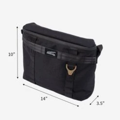 OGL Originale Tech Material Mobility Sling Bag - Black -Denim Clothing-Iron Heart International OGL ORI mobi 8