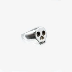 OGL Skull Ring - Silver -Denim Clothing-Iron Heart International OGL RING SKULL 4