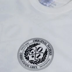 OGL 6.2oz Ringspun T-shirt - Silkscreen Printed 'OGL Logo' - Cream 13 OGL 6.2oz Ringspun T-shirt - Silkscreen Printed 'OGL Logo' - Cream -Denim Clothing-Iron Heart International OGL TEE LOT20 LOGO CRM 5