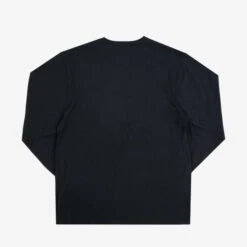 OGL 6.2oz Ringspun Long Sleeve T-shirt - Silkscreen Printed 'OGL Logo' - Charcoal -Denim Clothing-Iron Heart International OGL TEE LOT20 LOGO LS CHA 3