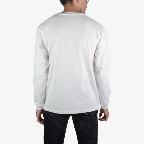 OGL 6.2oz Ringspun Long Sleeve T-shirt - Silkscreen Printed 'OGL Logo' - Cream 5 OGL 6.2oz Ringspun Long Sleeve T-shirt - Silkscreen Printed 'OGL Logo' - Cream - Image 3