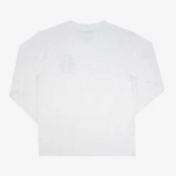 OGL 6.2oz Ringspun Long Sleeve T-shirt - Silkscreen Printed 'OGL Logo' - Cream 12 OGL 6.2oz Ringspun Long Sleeve T-shirt - Silkscreen Printed 'OGL Logo' - Cream -Denim Clothing-Iron Heart International OGL TEE LOT20 LOGO LS CRM 3