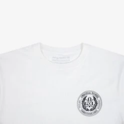 OGL 6.2oz Ringspun Long Sleeve T-shirt - Silkscreen Printed 'OGL Logo' - Cream 15 OGL 6.2oz Ringspun Long Sleeve T-shirt - Silkscreen Printed 'OGL Logo' - Cream -Denim Clothing-Iron Heart International OGL TEE LOT20 LOGO LS CRM 6