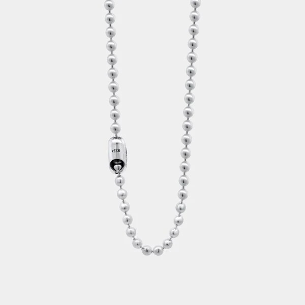 GOOD ART HLYWD Pop Lock Triple Cutout Necklace 10 At 24" - Sterling Silver 3 GOOD ART HLYWD Pop Lock Triple Cutout Necklace 10 At 24" - Sterling Silver