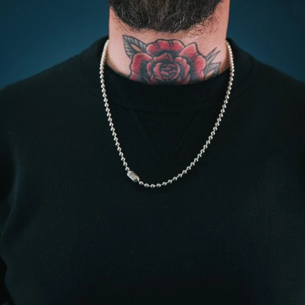 GOOD ART HLYWD Pop Lock GoodArt Logo Necklace 10 At 24" - Sterling Silver 3 GOOD ART HLYWD Pop Lock GoodArt Logo Necklace 10 At 24" - Sterling Silver