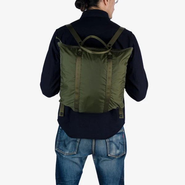 Porter - Yoshida & Co. - Flex 2Way Tote Bag - Green 4 Porter - Yoshida & Co. - Flex 2Way Tote Bag - Green - Image 2