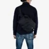 Porter - Yoshida & Co. - Force Sling Shoulder Bag - Black -Denim Clothing-Iron Heart International POR FOR SSB BLK