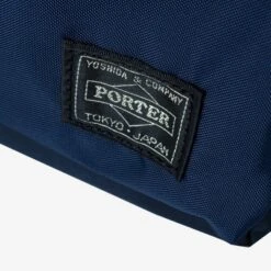 Porter - Yoshida & Co. - Force Sling Shoulder Bag - Blue 14 Porter - Yoshida & Co. - Force Sling Shoulder Bag - Blue -Denim Clothing-Iron Heart International POR FOR SSB BLU 5