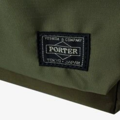 Porter - Yoshida & Co. - Force Sling Shoulder Bag - Green -Denim Clothing-Iron Heart International POR FOR SSB GRN 2