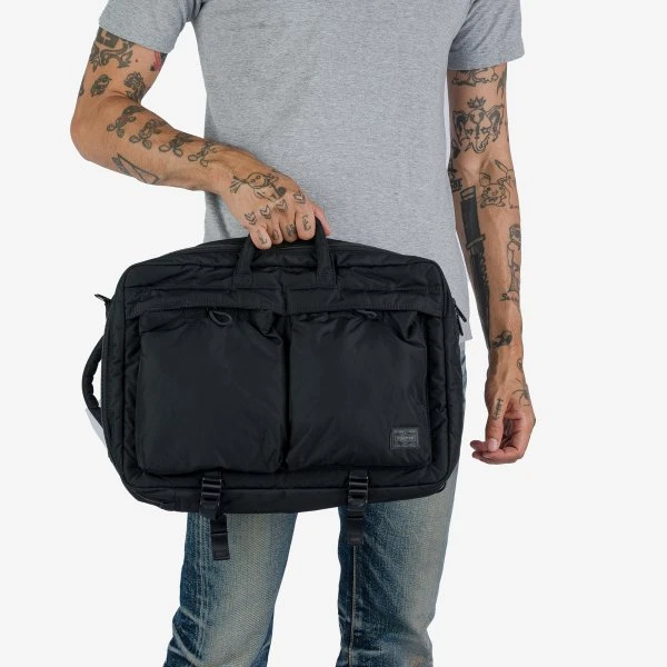 Porter - Yoshida & Co. - Senses 2Way Pack - Black 4 Porter - Yoshida & Co. - Senses 2Way Pack - Black - Image 2