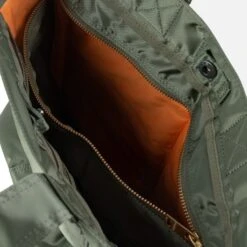 Porter - Yoshida & Co. - Tanker Tote Bag - Sage Green 13 Porter - Yoshida & Co. - Tanker Tote Bag - Sage Green -Denim Clothing-Iron Heart International POR TOTE GRN 3