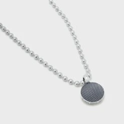 GOOD ART HLYWD One-Piece Pendant Goosebump - Sterling Silver 7 GOOD ART HLYWD One-Piece Pendant Goosebump - Sterling Silver -Denim Clothing-Iron Heart International PS OP GSBM 2