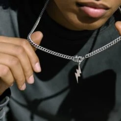 GOOD ART HLYWD Shazam! Pendant Size 3A - Sterling Silver