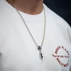 GOOD ART HLYWD Cutout Shazam! Pendant Size 3A - Sterling Silver