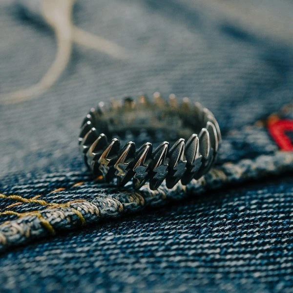 GOOD ART HLYWD Model 25 Ring Shazam! - Sterling Silver 3 GOOD ART HLYWD Model 25 Ring Shazam! - Sterling Silver