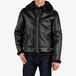 Sonder Supplies X Simmons Bilt Type B-3 Flight Jacket - Black/Black