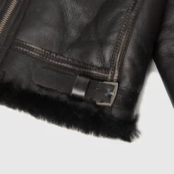 Sonder Supplies X Simmons Bilt Type B-3 Flight Jacket - Black/Black 15 Sonder Supplies X Simmons Bilt Type B-3 Flight Jacket - Black/Black -Denim Clothing-Iron Heart International SS B 3K 4