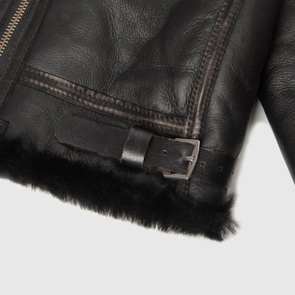 Sonder Supplies X Simmons Bilt Type B-3 Flight Jacket - Black/Black 7 Sonder Supplies X Simmons Bilt Type B-3 Flight Jacket - Black/Black - Image 5