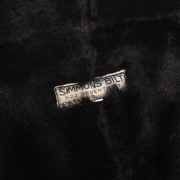 Sonder Supplies X Simmons Bilt Type B-3 Flight Jacket - Black/Black 10 Sonder Supplies X Simmons Bilt Type B-3 Flight Jacket - Black/Black - Image 8