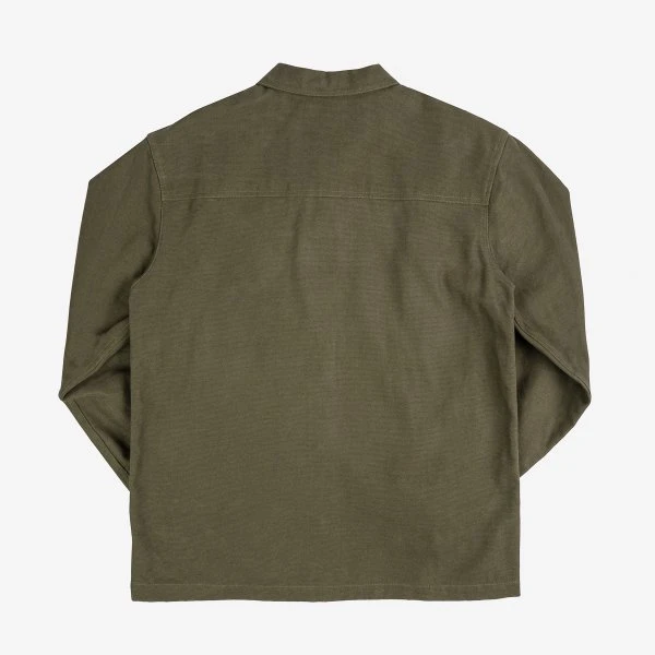 SaturdayTypeFever - 9oz Olive Cotton Shirt - Brother71 6 SaturdayTypeFever - 9oz Olive Cotton Shirt - Brother71 - Image 4