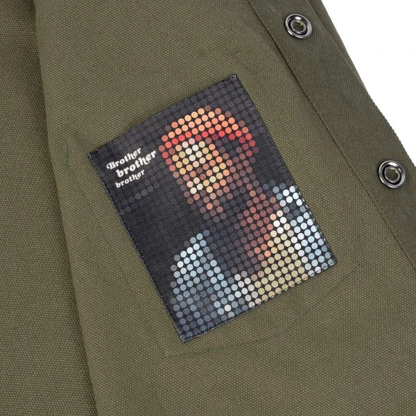 SaturdayTypeFever - 9oz Olive Cotton Shirt - Brother71 10 SaturdayTypeFever - 9oz Olive Cotton Shirt - Brother71 - Image 8