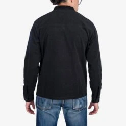 SaturdayTypeFever - Japanese Corduroy Shirt - Black -Denim Clothing-Iron Heart International STF CORS BLK 1