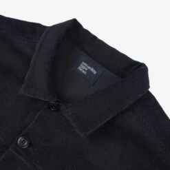 SaturdayTypeFever - Japanese Corduroy Shirt - Black -Denim Clothing-Iron Heart International STF CORS BLK 4