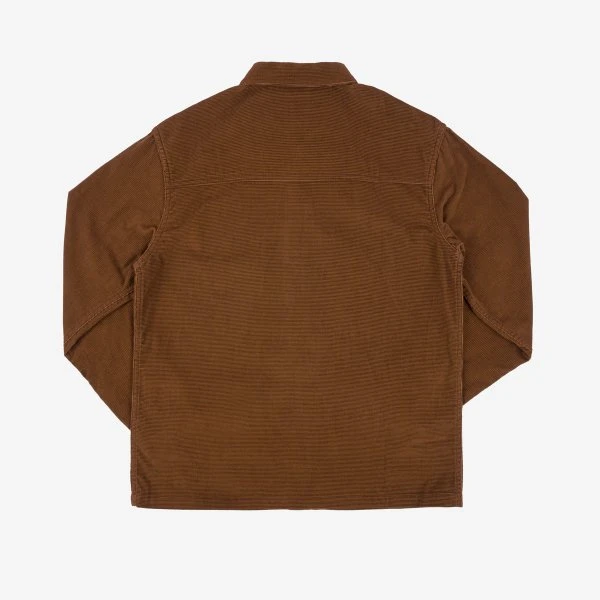 SaturdayTypeFever - Japanese Corduroy Shirt - Brown 6 SaturdayTypeFever - Japanese Corduroy Shirt - Brown - Image 4
