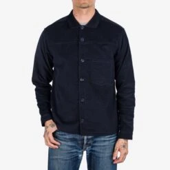 SaturdayTypeFever - Japanese Corduroy Shirt - Navy
