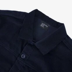 SaturdayTypeFever - Japanese Corduroy Shirt - Navy -Denim Clothing-Iron Heart International STF CORS NAV 4