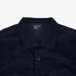 SaturdayTypeFever - Japanese Corduroy Shirt - Navy -Denim Clothing-Iron Heart International STF CORS NAV 5