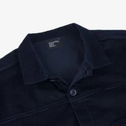 SaturdayTypeFever - Japanese Corduroy Shirt - Navy -Denim Clothing-Iron Heart International STF CORS NAV 6