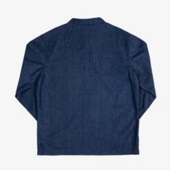8oz Japanese Indigo Denim Shirt - Fuse81 15 8oz Japanese Indigo Denim Shirt - Fuse81 -Denim Clothing-Iron Heart International STF FUSE81 2