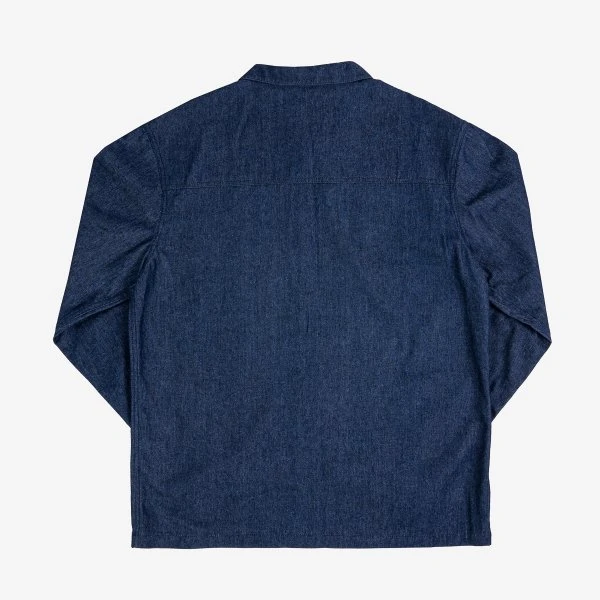 8oz Japanese Indigo Denim Shirt - Fuse81 5 8oz Japanese Indigo Denim Shirt - Fuse81 - Image 3